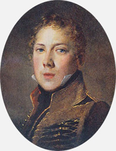 Петр Чаадаев в 1815 году