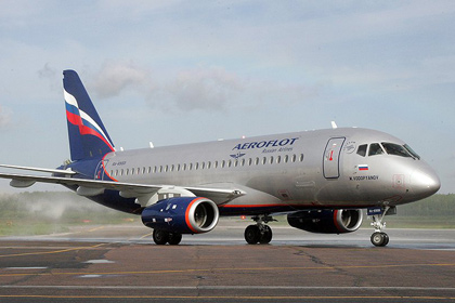 Чиновники предъявили претензии к одному из Superjet «Аэрофлота»