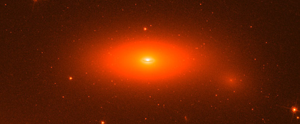 Крупнейшая из известных черных дыр NGC 1277