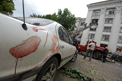 Взрыв в Луганске объяснили промахом ополченцев-зенитчиков