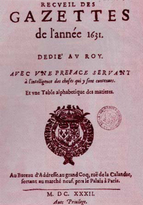  La Gazette 1631 