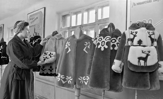 Ассортимент советского универмага