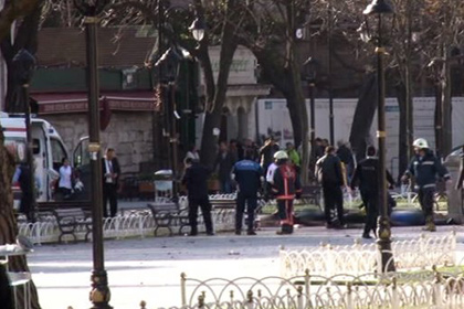 Место взрыва