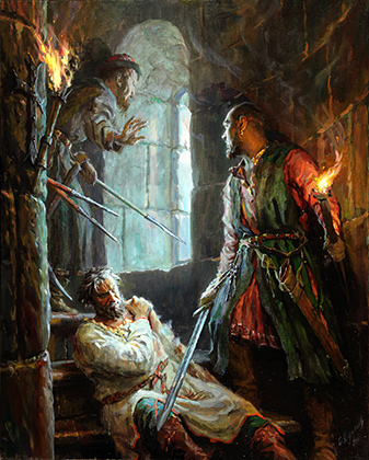 Историческая картина: Андрей Боголюбский (убиение)