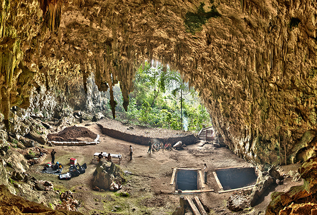 Пещера в Лианг Буа