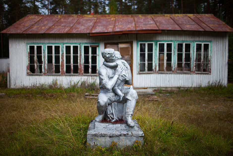 Заброшенный пионерский лагерь «Космодром имени Юрия Гагарина» в Карелии