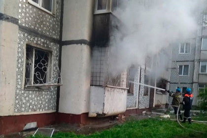 При пожаре в многоэтажке на юге России 17 человек пострадали и один погиб