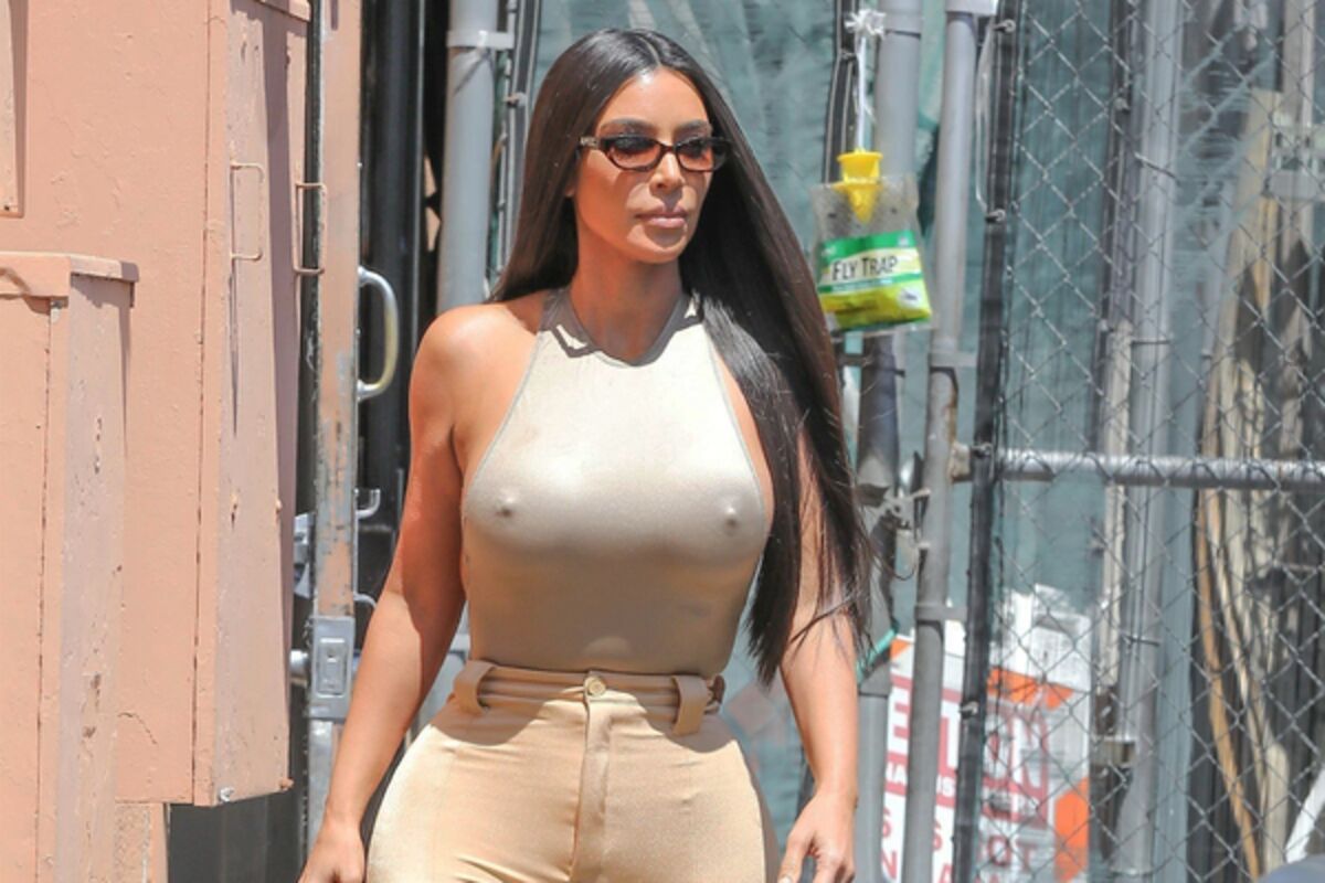 Kim kardashian tetas