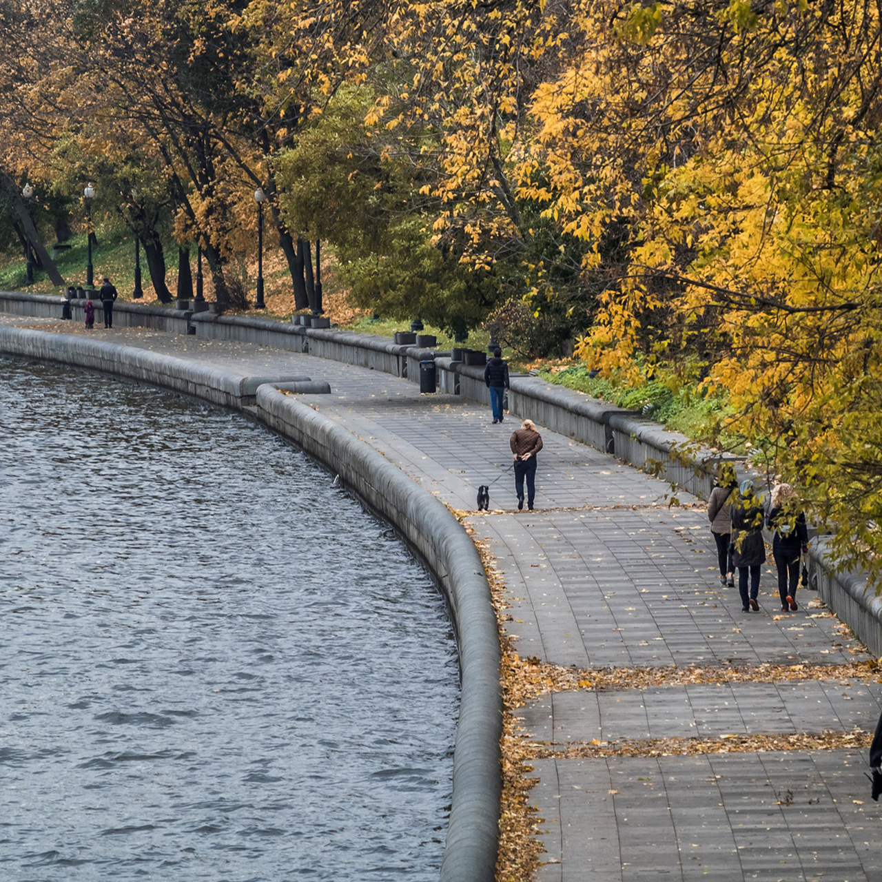 москва в октябре