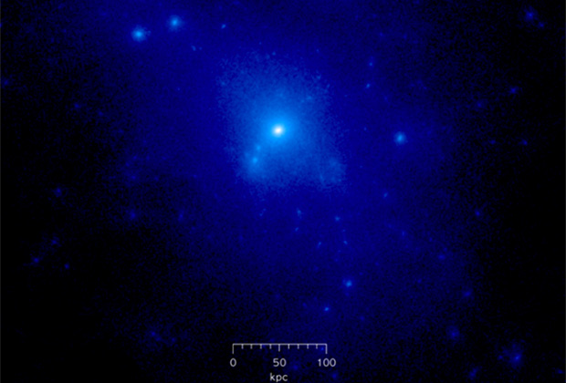 Гало темной материи может быть огромной бозонной звездой