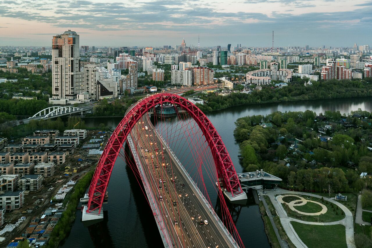 хорошевский мост в серебряный бор