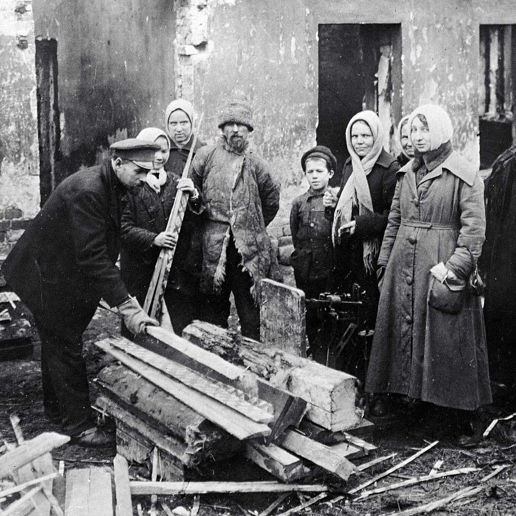 Петроград 1917 разруха