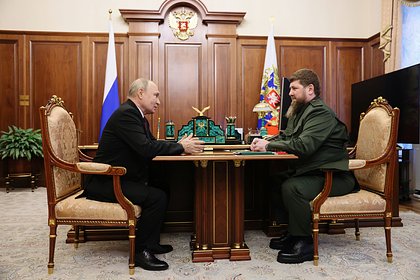 Кадыров перепутал российский Aurus с американским Abrams на встрече с Путиным