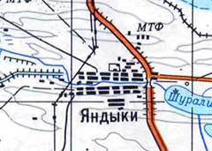 Карта села Яндыки с сайта astrakhan-gorod.fatal.ru