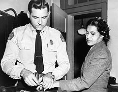 Арест Розы Паркс, фото с сайта www.wikipedia.org