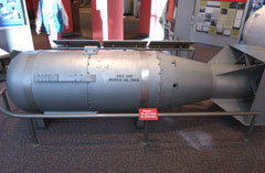 Бомба "Малыш". Фото из музея в Лос-Аламос
