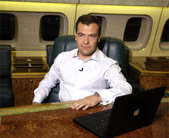 Видеоблогер Дмитрий Медведев