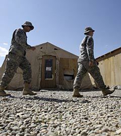 Американские солдаты на севере Ирака. Фото (c)AFP