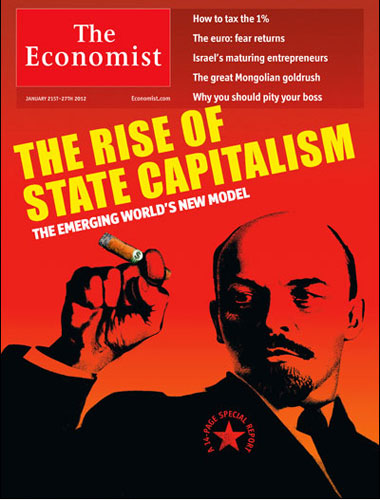 Владимир Ленин на обложке номера за январь 2012 года, посвященного новым путям развития стран Третьего мира