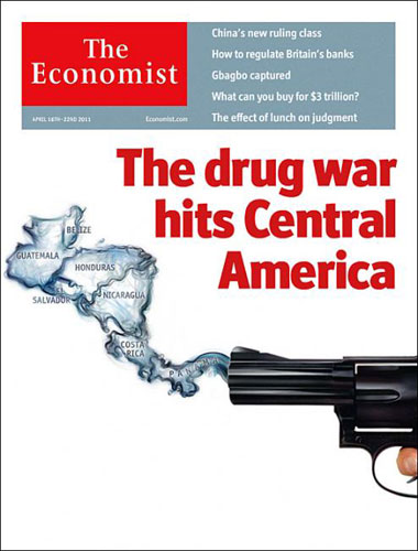 И про войну наркокартелей, захлестнувшую Центральную Америку