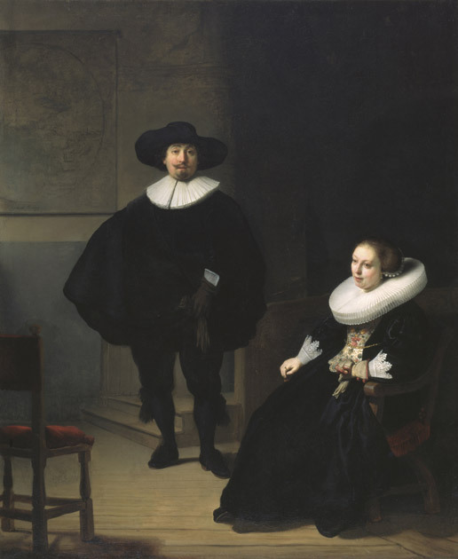 «Леди и джентльмен в черном», Рембрандт ван Рейн, 1633