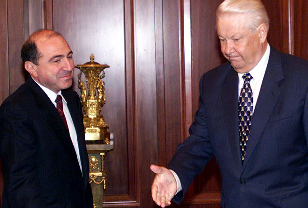 Борис Березовский и Борис Ельцин