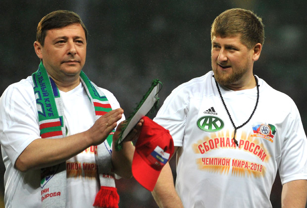 Александр Хлопонин и Рамзан Кадыров