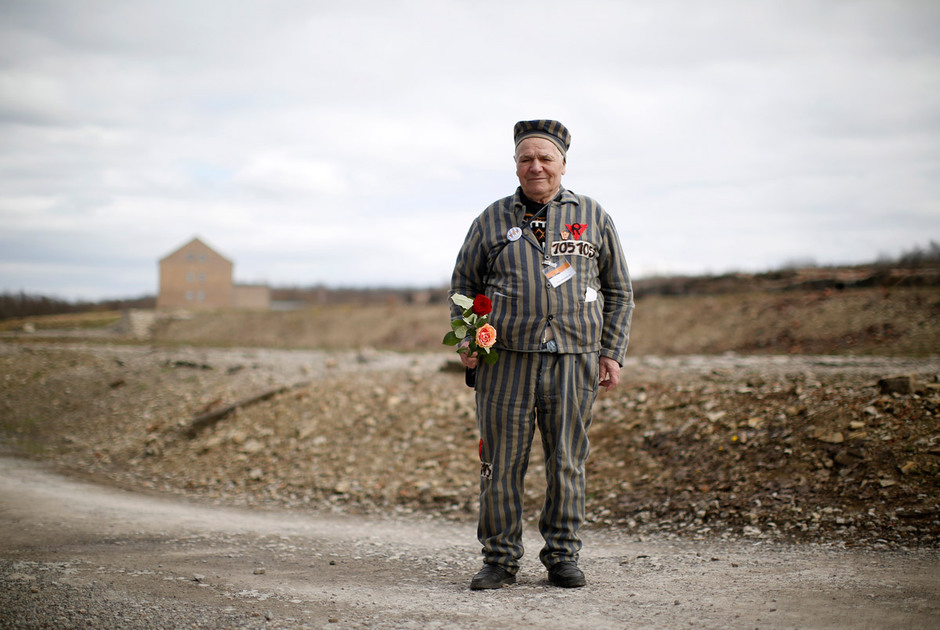 Украинец Петр Мищук, 87 лет. Заключенный Бухенвальда