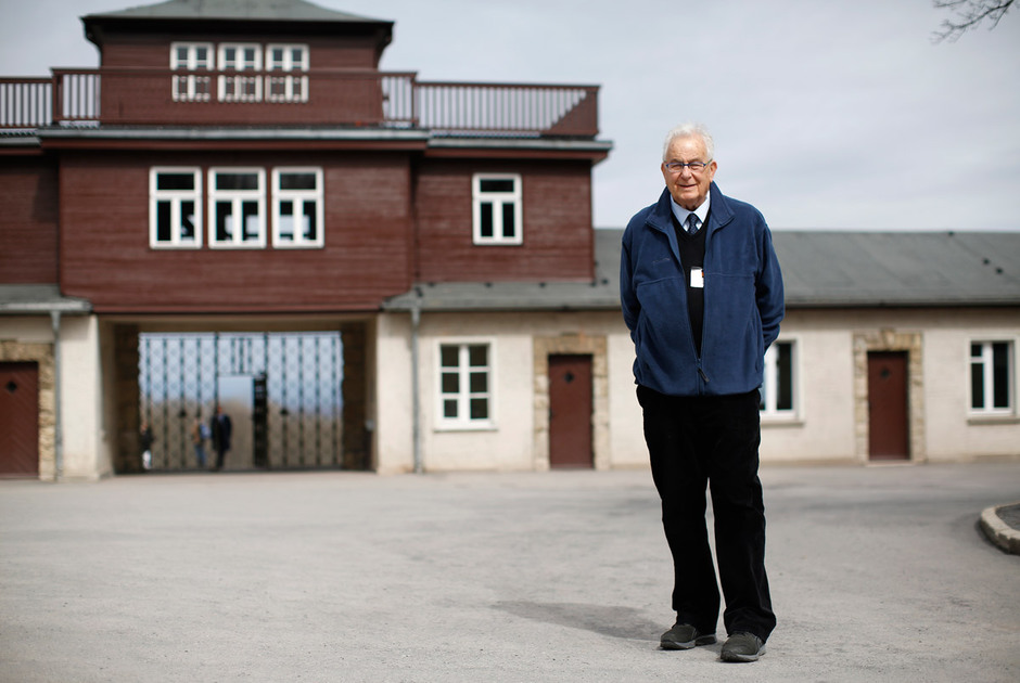 Словак Нафтали Фюрст (Naftali Fuerst), 80 лет. Заключенный четырех концетрационных лагерей, в том числе Бухенвальда