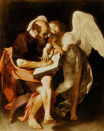 Караваджо, «Святой Матфей с ангелом»