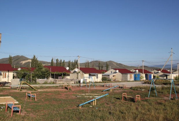 Поселок беженцев в Грузии