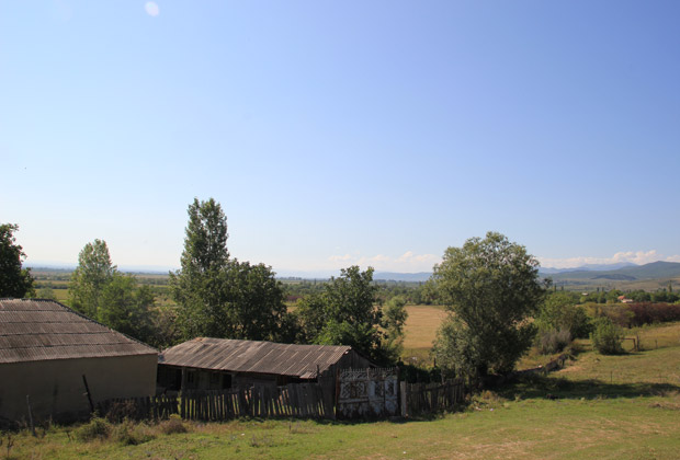 Вид на село Хурвалети
