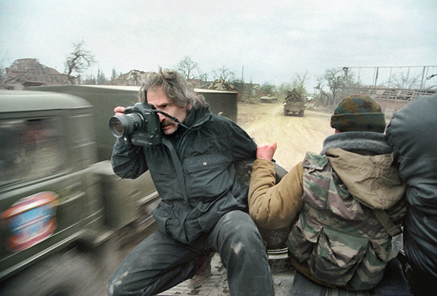 Александр Земляниченко в Чечне, 2000 год