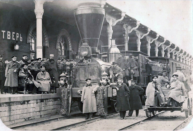 Станция «Тверь», 1860-е годы