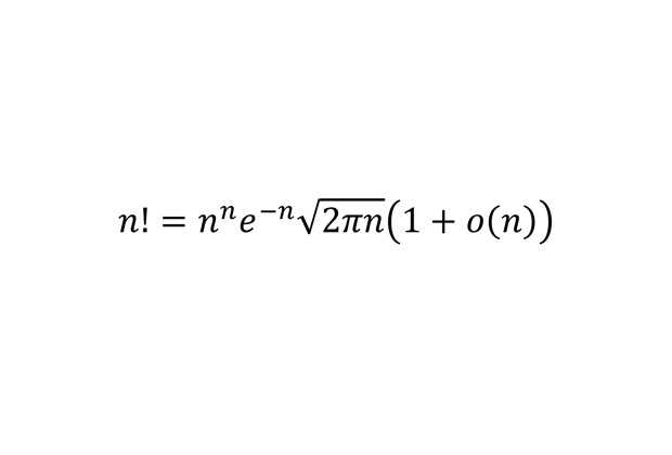 Формула Стирлинга позволяет оценить скорость роста такой функции, как факториал n!