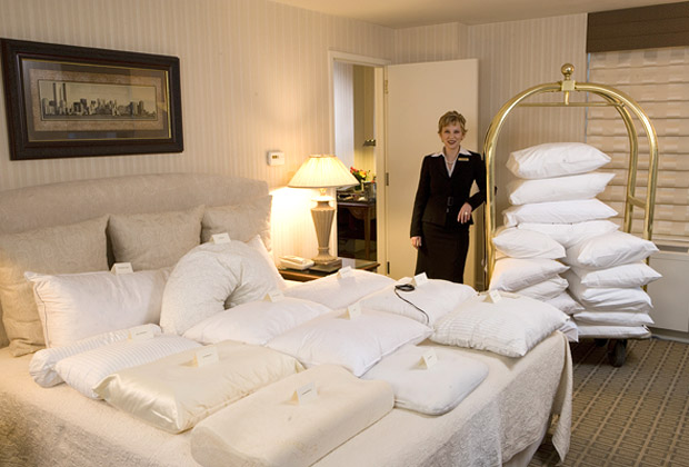 «Менеджер по снам» в отеле The Benjamin поможет подобрать самую удобную подушку