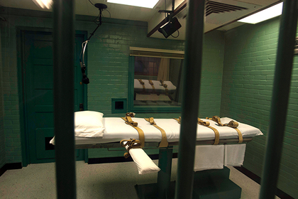 Камера, где приводят в исполнение смертный приговор, штат Техас, США