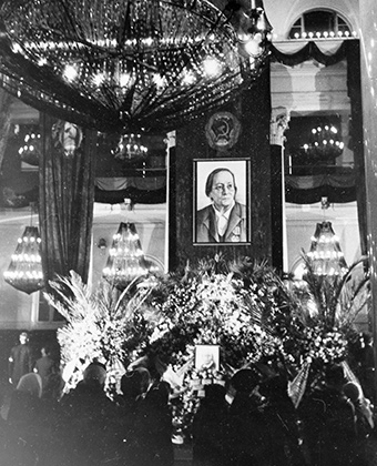 Похороны Розалии Землячки
24.01.1947