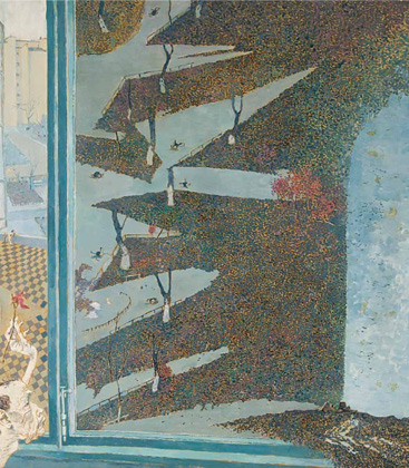 Борис Свешников, «Вид из окна», 1970 год