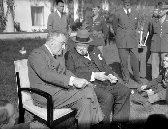 Беседа президента Франклина Рузвельта и Уинстона Черчилля, 31 января 1943 года
