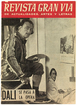 Обложка журнала Revista Gran Via de Actualidades, Artes y Letras, 20/08/1960  
