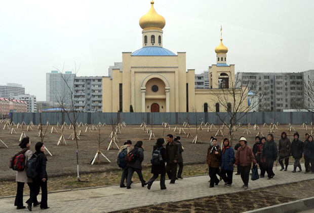 Православный храм в Пхеньяне