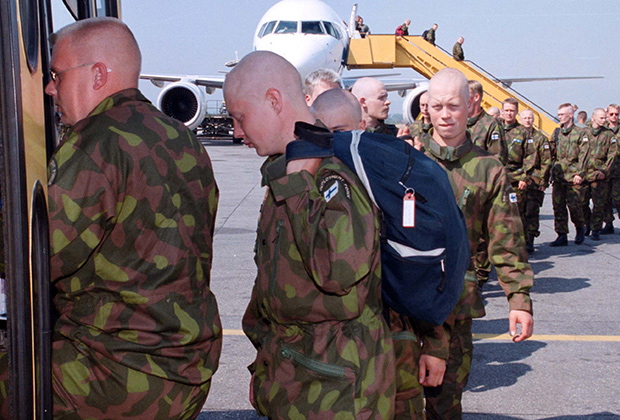 Финские военнослужащие отправляются в Косово