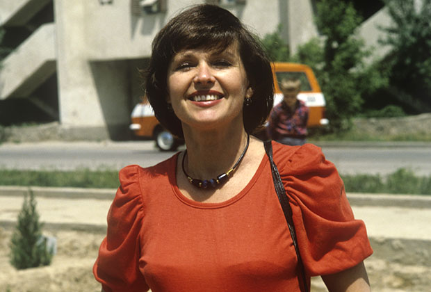 Заслуженная артистка РСФСР, киноактриса Наталья Фатеева, 1971 год