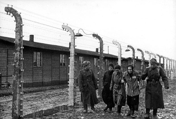 Аушвиц, 1945 год