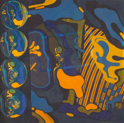 Юрий Дышленко, «Композиция», 1974. Коллекция Нового музея.