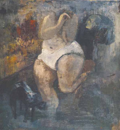 Александр Арефьев, «Женский торс», 1949. Коллекция В. Громова