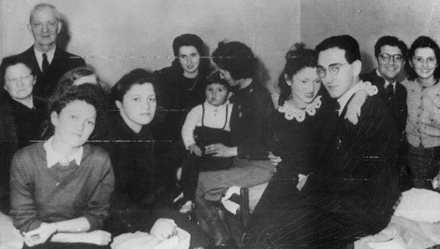 Датские евреи-беженцы в шведском городе Мальме, октябрь 1943 года