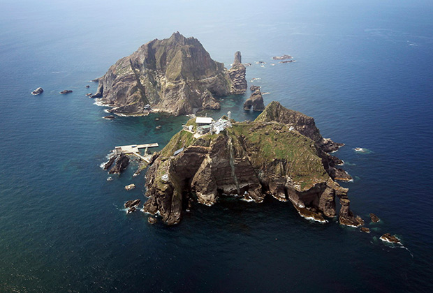 Спорные острова Токто — по сути, просто скалы