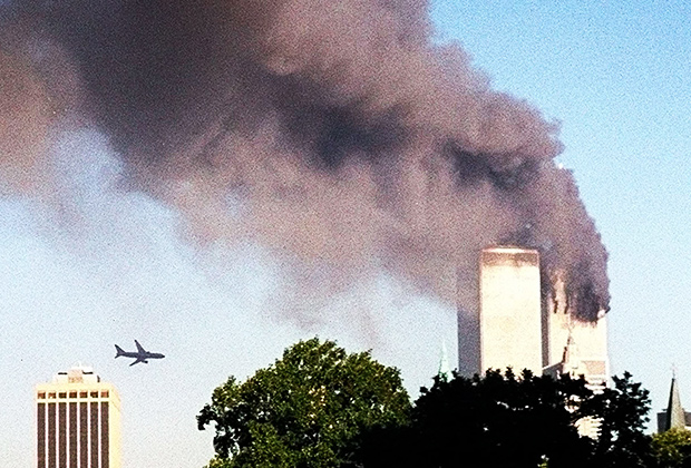 Террористическая атака Всемирного торгового центра. Нью Йорк, 11 сентября  2001 года